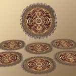 Комплект салфеток из гобелена Византия
