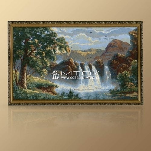 Картина из гобелена “Водопад”