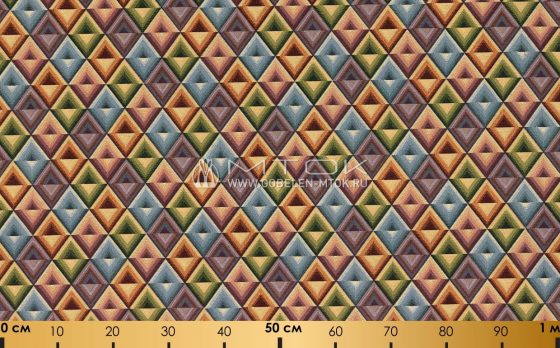 Жаккардовая ткань «Калейдоскоп»