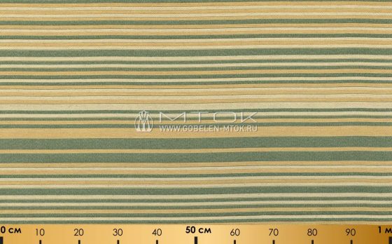 Раппорт: Ткань жаккардовая “Полоса зелёная”