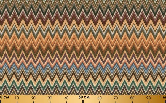 Раппорт: Ткань жаккардовая “Миссони – стиль Мексика”