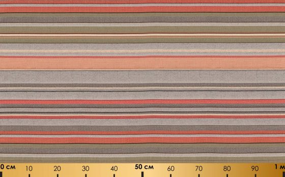 Раппорт: Ткань жаккардовая “Миссони-стиль Полоса”